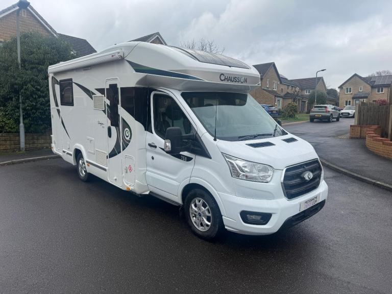 Chausson 758 Premium 4 Berth 4 Travel Seat Rear Island Bed Motorhome For Sale