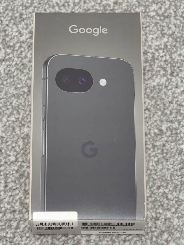 Google Pixel 10a 5G 8GB/128GB Unlocked Obsidian Black