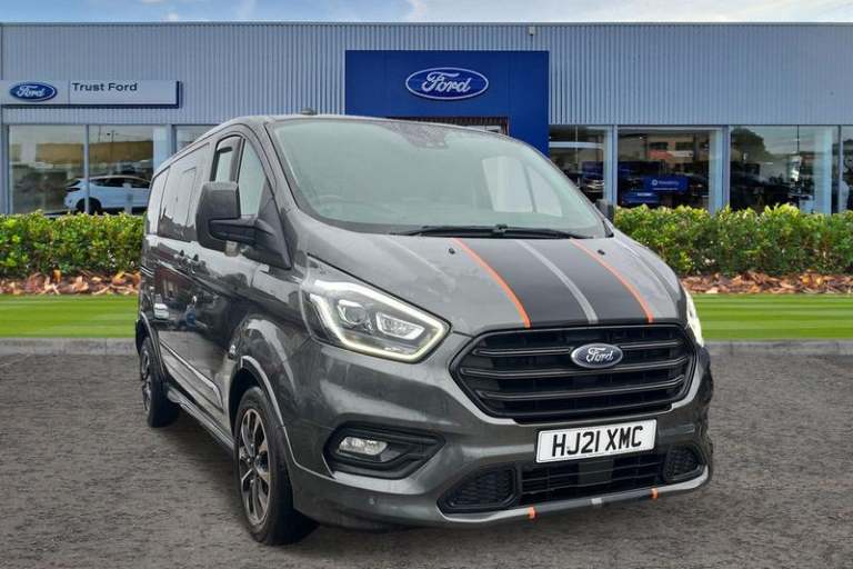 2021 Ford Transit Custom 320 Sport AUTO L1 SWB Double Cab In Van FWD 2.0 EcoBlue 185ps Low Roof A...