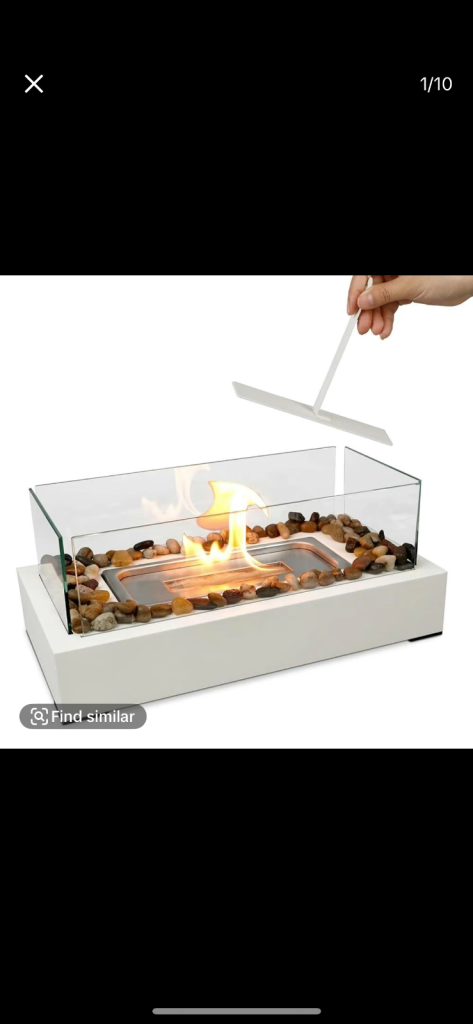 Brand new indoor/outdoor fire pit 