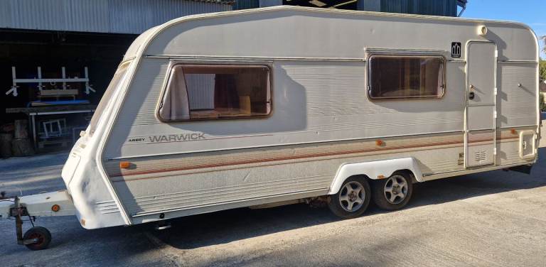 Abbey Warwick Touring Caravan twin axel