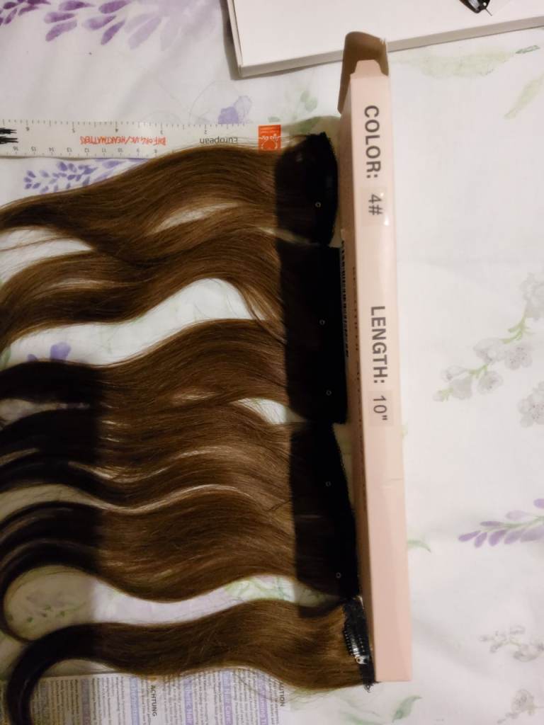 Human hair extensions - 10 inch
