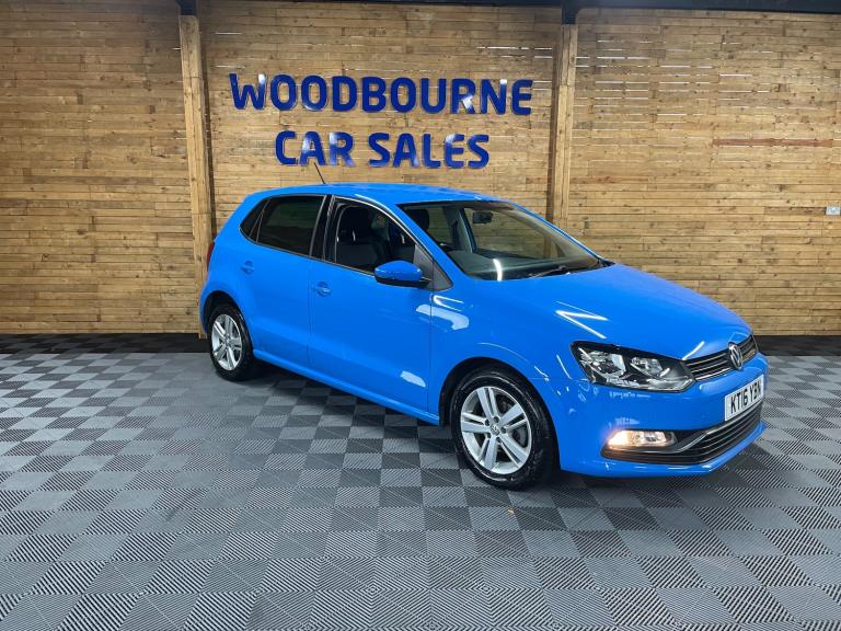 2016 Volkswagen Polo 1.0 BlueMotion Tech Match Hatchback 5dr Petrol Manual Euro