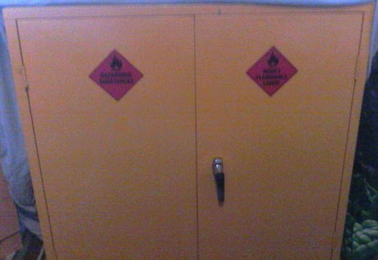 METAL STORAGE CUPBOARD