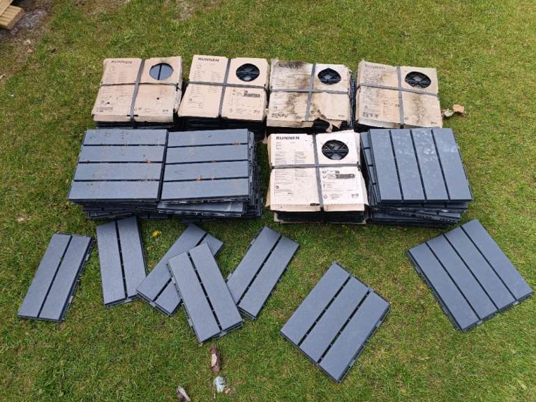 Runnen IKEA garden tiles