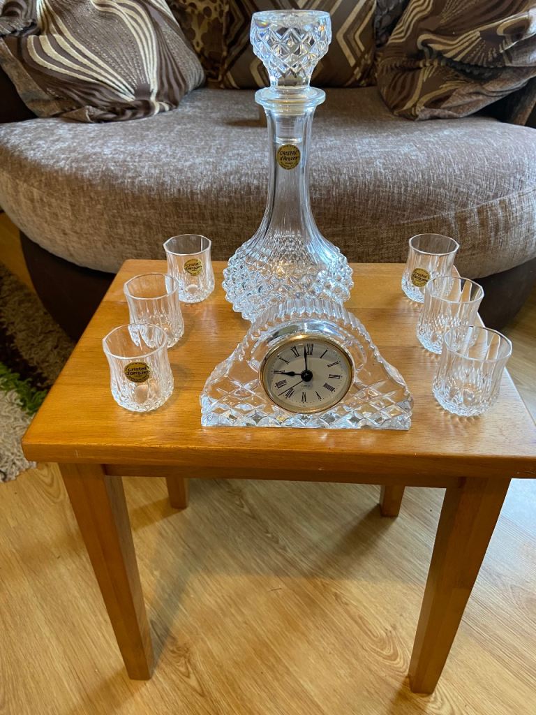 Decanter and glasses