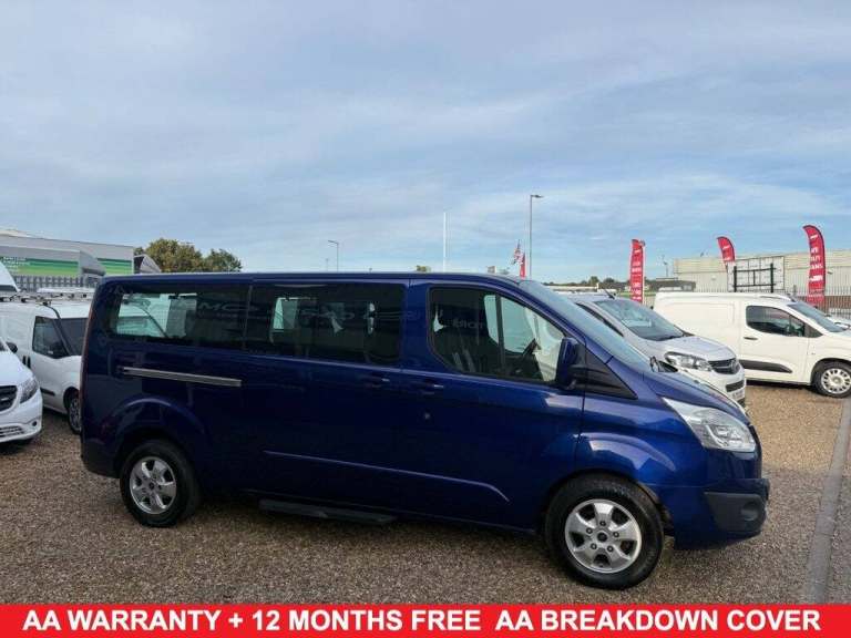 2017 17 FORD TOURNEO CUSTOM 2.0 310 ECOBLUE TITANIUM MINIBUS DOUBLE CAB 5DR DIES