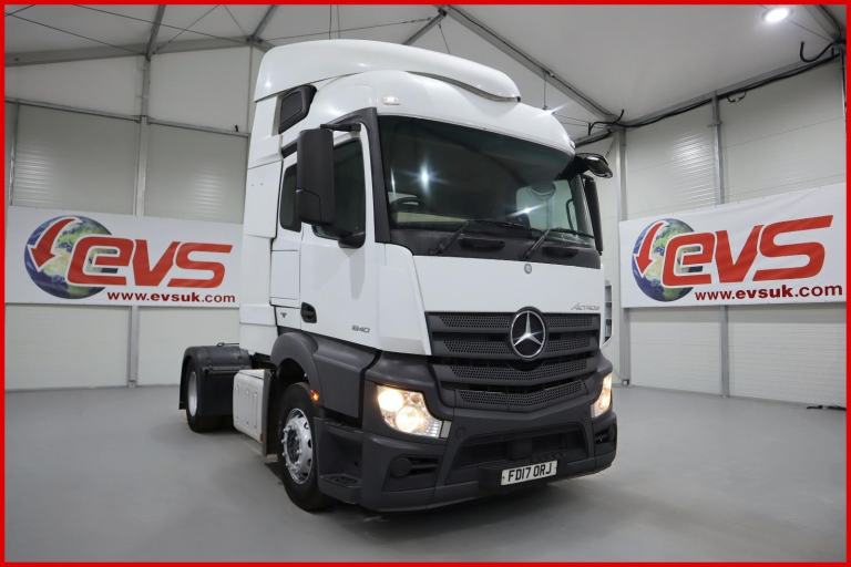 2017 (17 PLATE) Mercedes Benz ACTROS 1840 4x2 Euro 6 Tractor Units