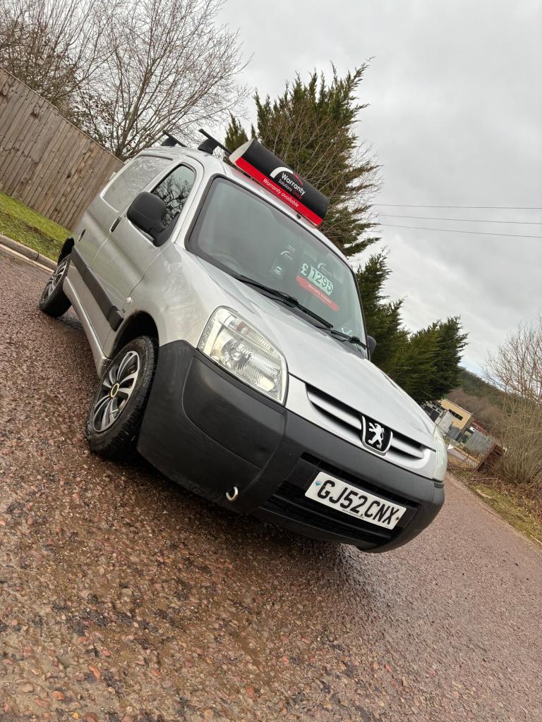 2003 Peugeot Partner 800 LX 2.0 HDi Van PANEL VAN Diesel Manual