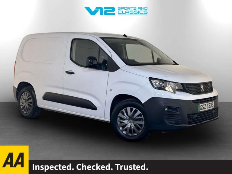 2022 Peugeot Partner M 136 Auto L1H1 SWB 50Kwh Battery Panel Van Electric Automatic