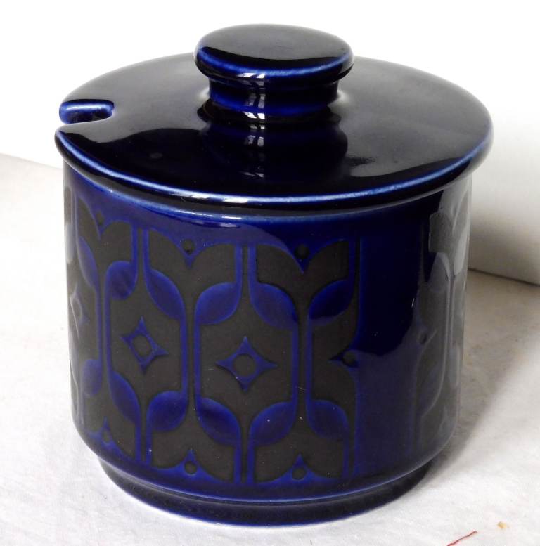 VINTAGE HORNSEA JAM OR SUGAR POT
