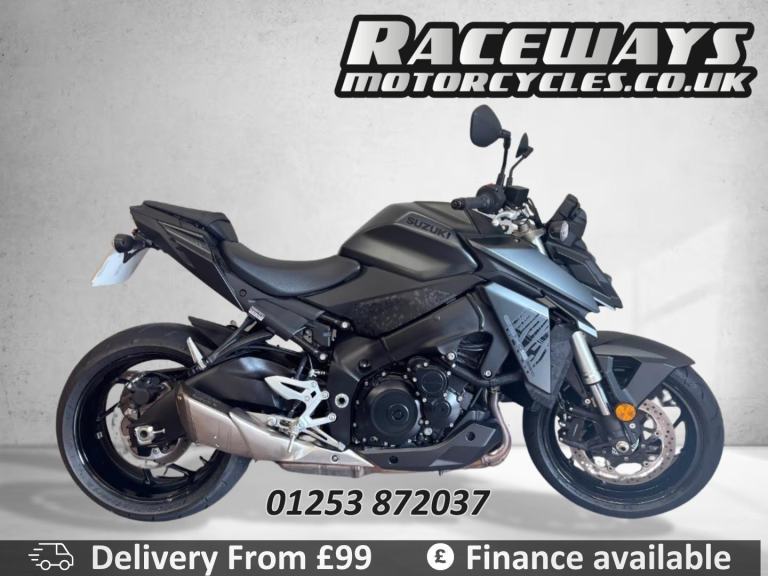 SUZUKI GSX-S950 2022 BLACK 1,318 MILES USED MOTORCYCLE 998 CC