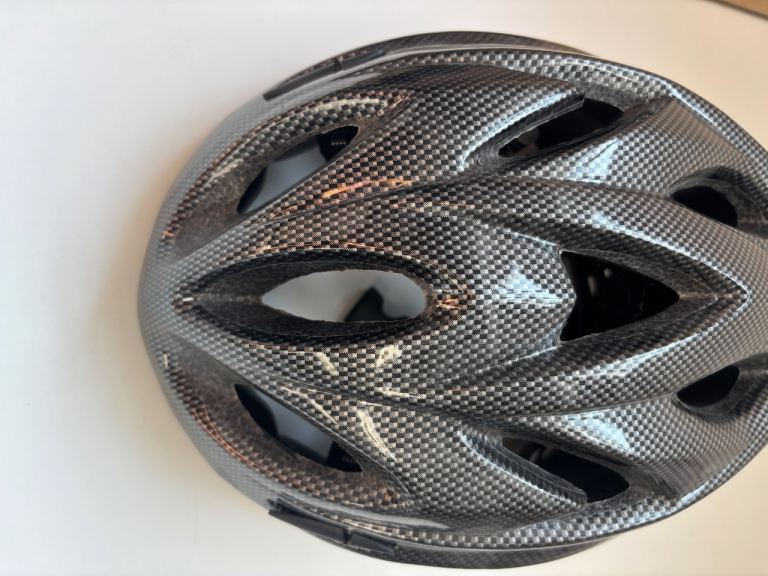 Black Bike Helmet Used  Good Condition