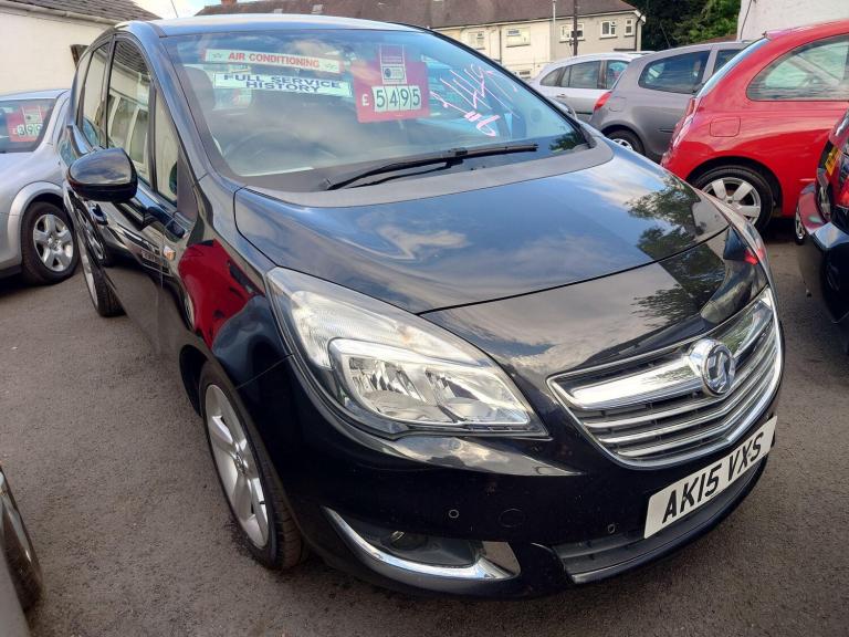 2015 Vauxhall Meriva 1.4i Tech Line Euro 6 5dr MPV Petrol Manual