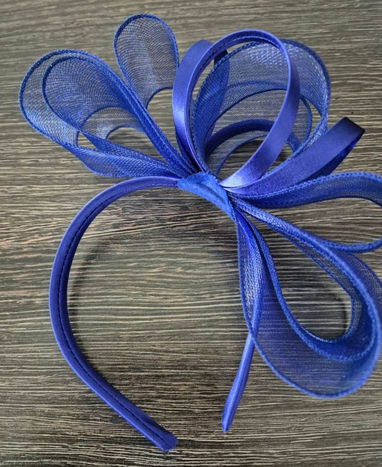 Blue Fascinator 