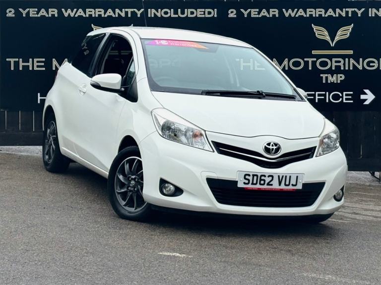 2012 Toyota Yaris 1.0 VVT-i Edition 3dr Hatchback Petrol Manual