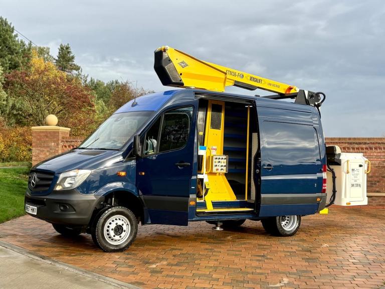 2017 Mercedes-Benz Sprinter 514Cdi L2 H2 4x4 Van ***Cherry Picker / Access Platform / MEWP*** NA ...