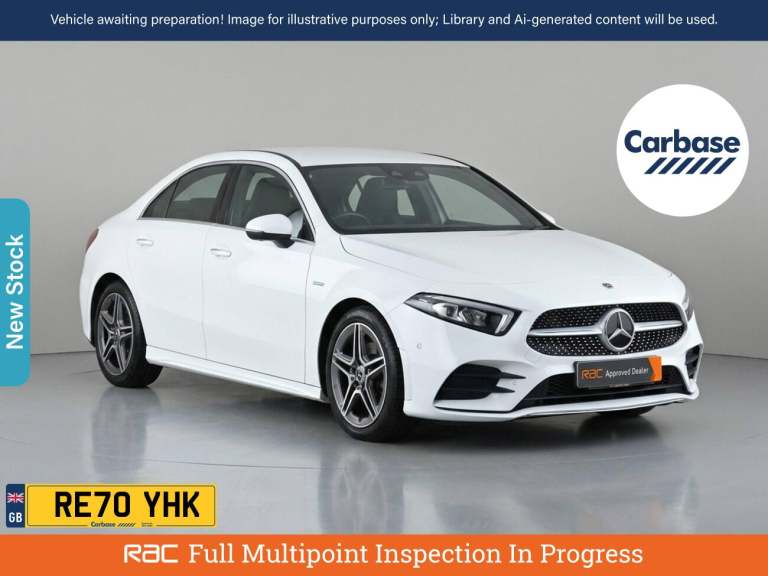 2020 Mercedes-Benz A-Class 1.3 A250e 15.6kWh AMG Line (Premium 2) Saloon 4dr Petrol Plug-in Hybri...