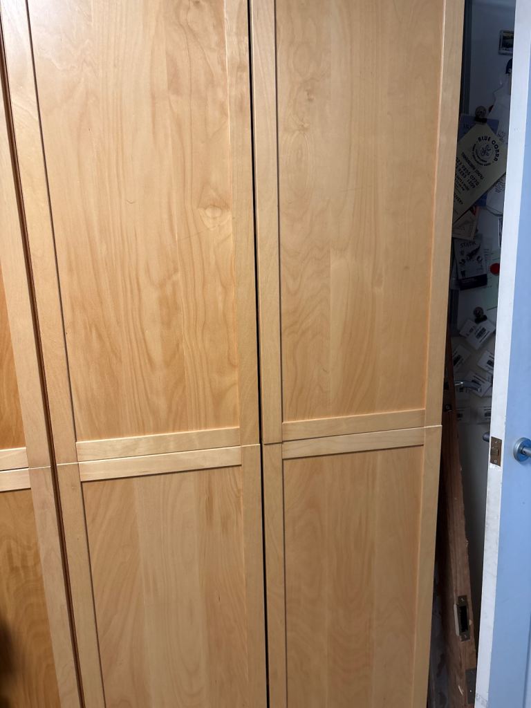  Beech Billy Bookcase with doors