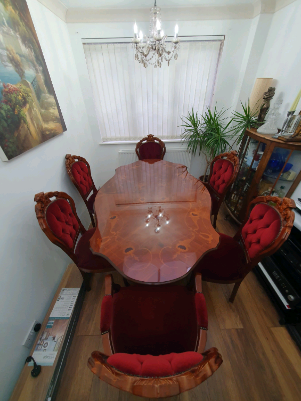 Dining table  NOT THE CHAIRS.