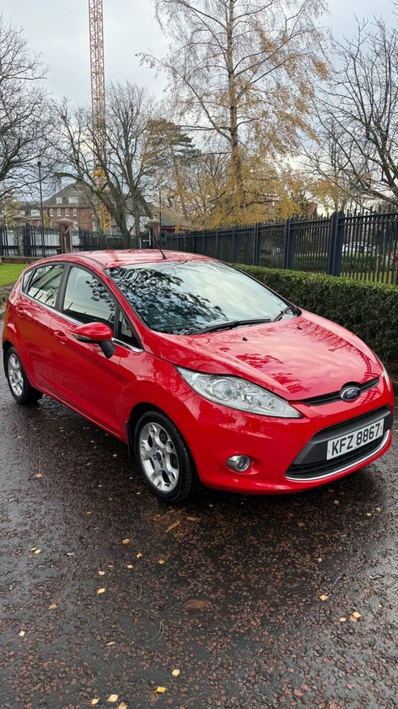 2012 Ford Fiesta Zetec 1.25 