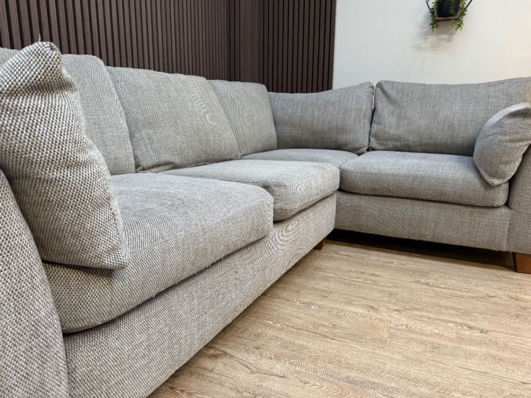   Beige Next L-Shape Corner Sofa (WE DELIVER) 