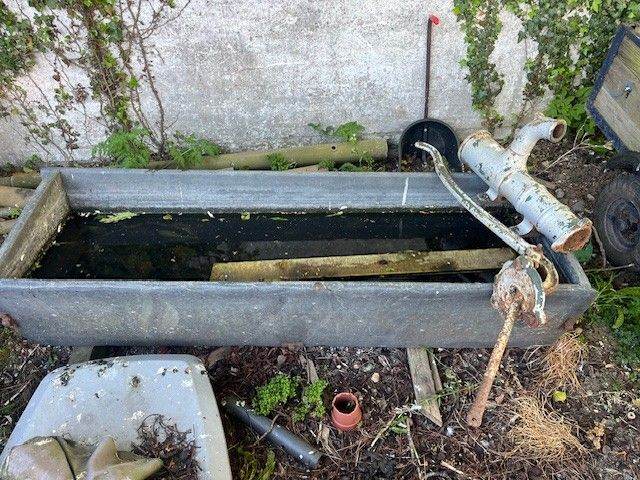 Antique slate water Trough