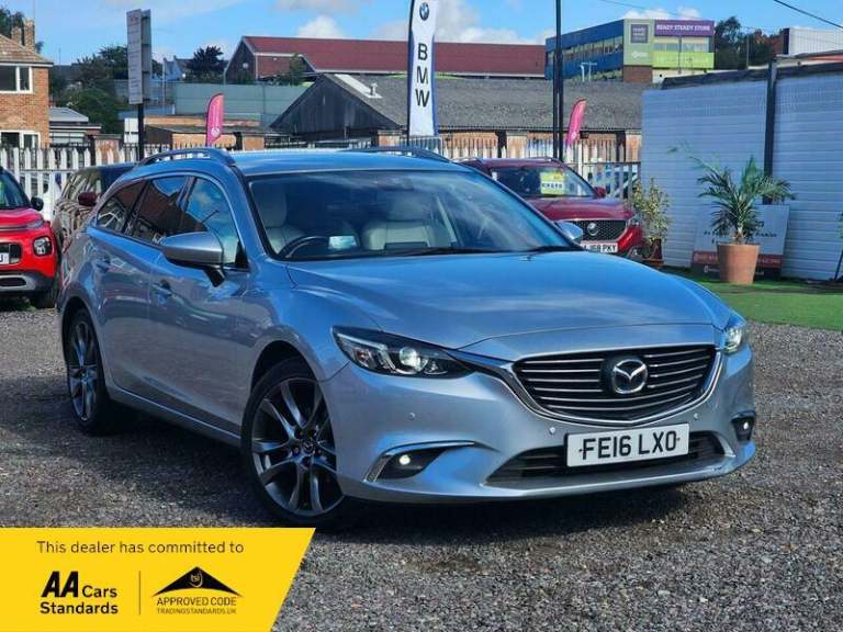 2016 Mazda Mazda6 2.2 SKYACTIV-D Sport Nav Tourer Auto Euro 6 (s/s) 5dr ESTATE Diesel Automatic