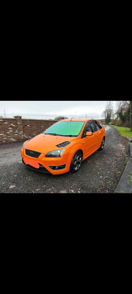 XR5 TURBO BREAKING  ST 225 FOCUS 2007 PRE FACELIFT ELECTRIC ORANGE 🍊