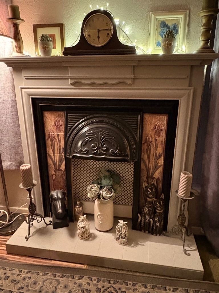 Fire Surround. Needs some TLC. 