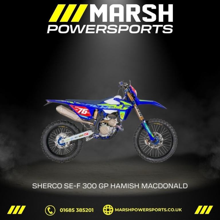 300 SEF-GP Hamish Macdonald 2026 - Sherco Main Dealer - LIMITED STOCK!