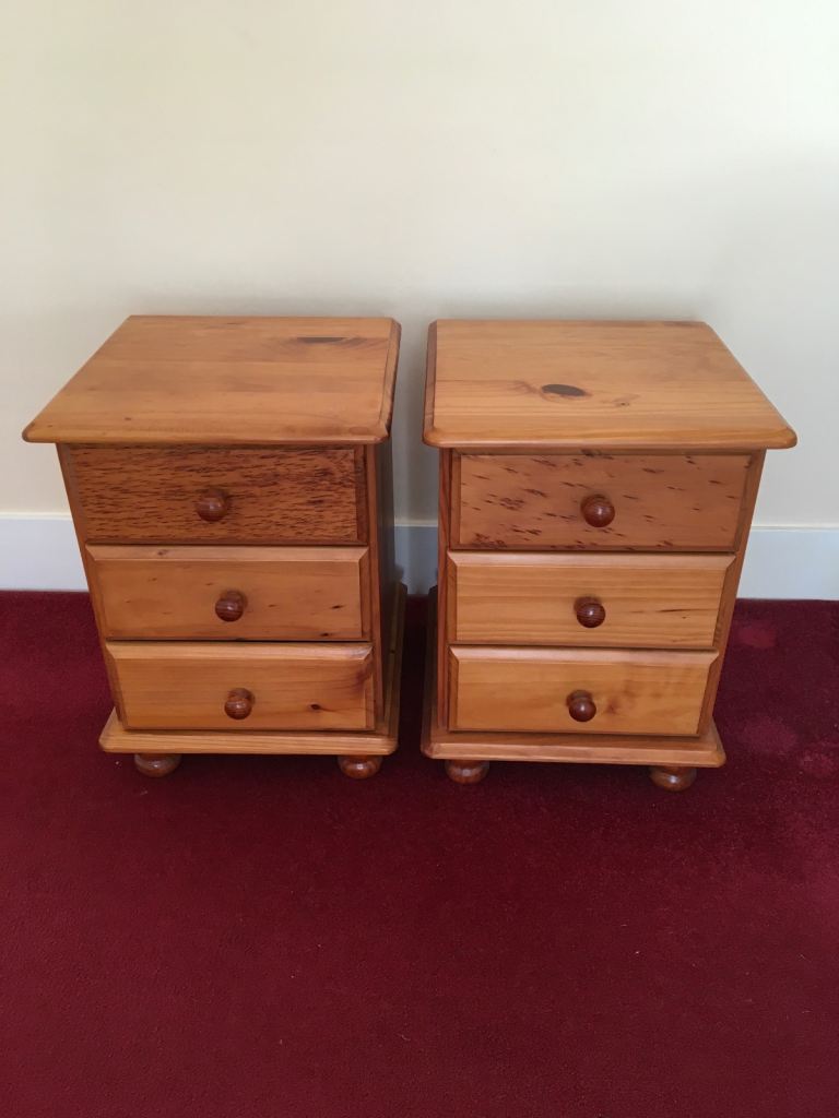 Bedside Cabinets x 2