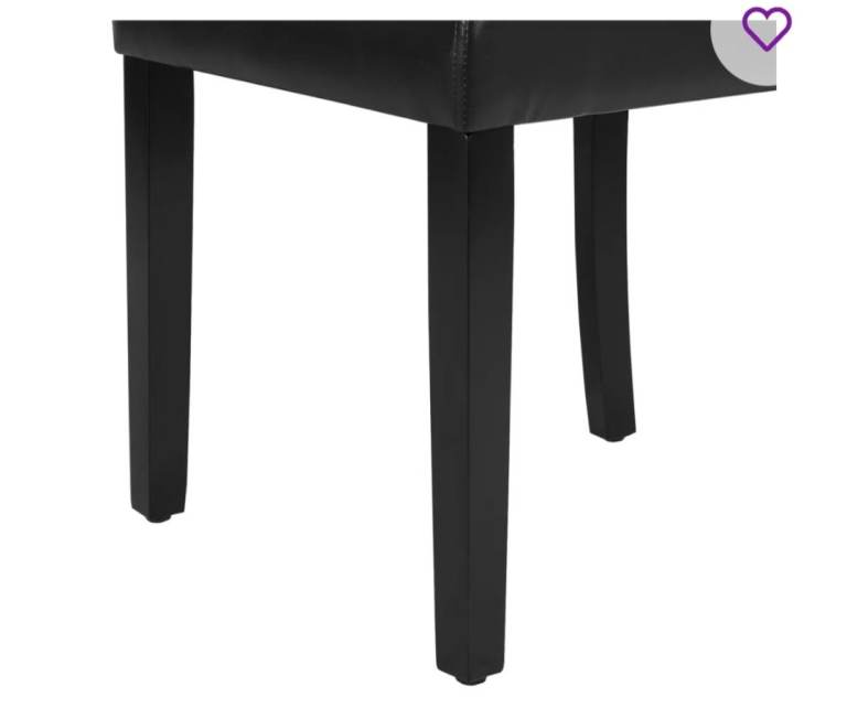 Brand new black chairs 