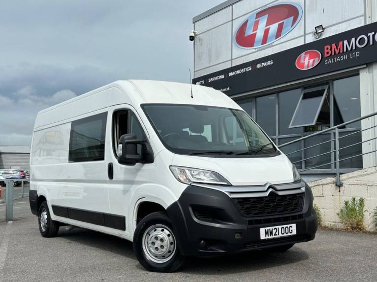 2021 Citroen Relay 2.2 BlueHDi H2 Crew Van 140ps Enterprise PANEL VAN DIESEL Manual
