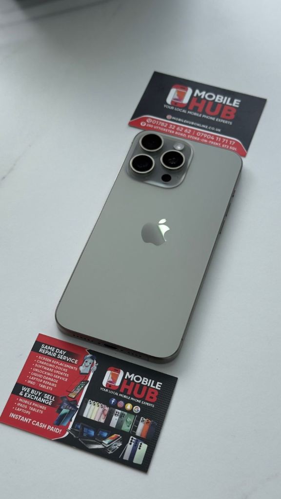 Apple iPhone 15 Pro Max – Grey, As Good As New