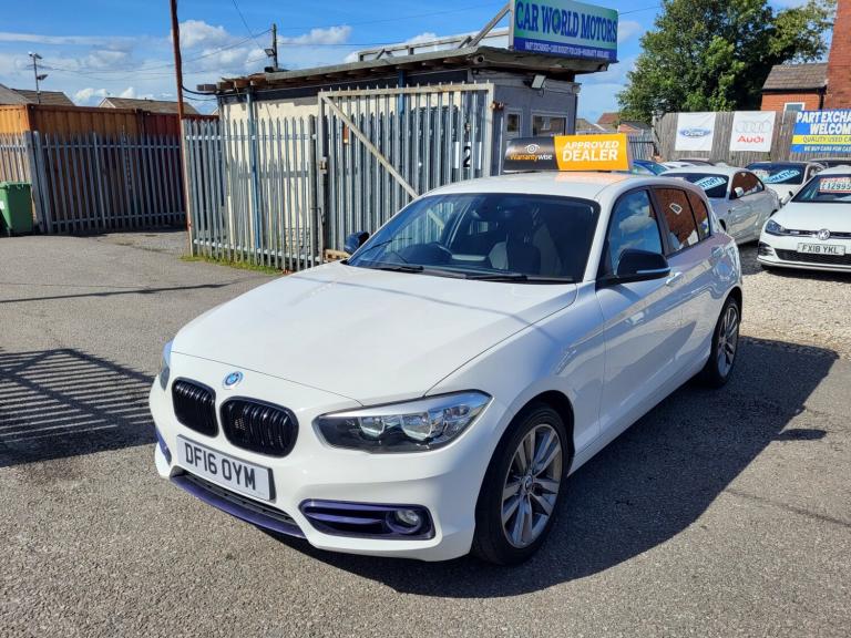 2016 BMW 1 Series 118d Sport 5dr TOP SPEC HATCHBACK Diesel Manual