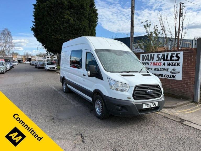 2015 15 FORD TRANSIT 2.2 TDCI 350 PANEL VAN 5DR DIESEL MANUAL RWD L3 H3 EURO 5 (