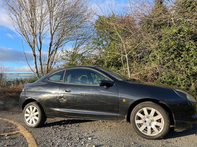 FORD PUMA 1.7 16V ZETEC 02 REG BLACK SERVICE HISTORY 11 MONTHS MOT FUTURE CLASSIC 