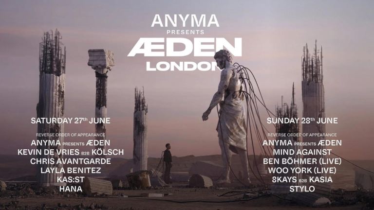 2x Anyma tickets 