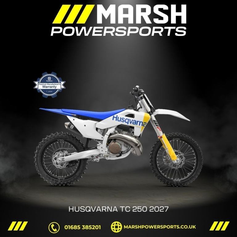 TC 250 2027 Model - Husqvarna Main Dealer - Reserve NOW!