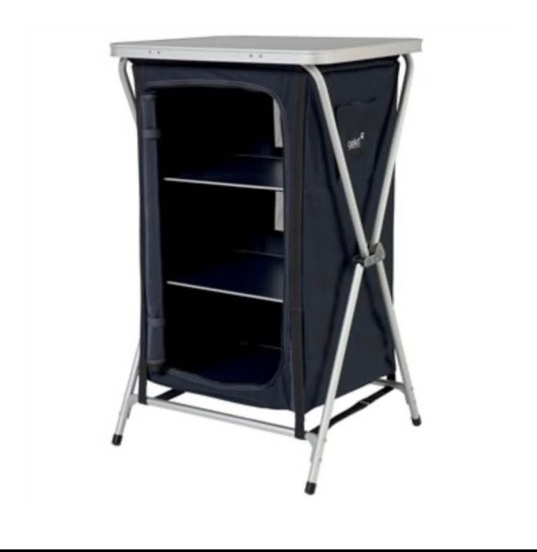 Gelert Compact 4 Shelf Camping Cupboard – Camping Storage
