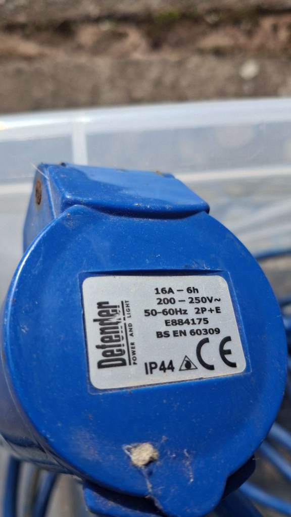 HOOK UP CABLE 25m BOAT CARAVAN CAMPER