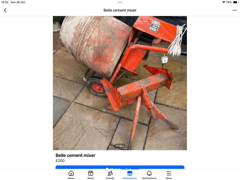 BELLE mixer stand wanted