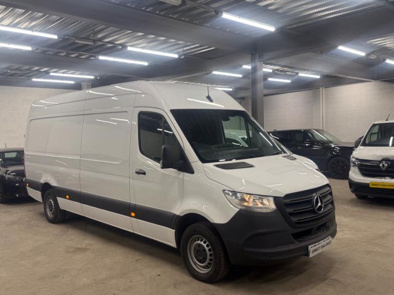 2023 Mercedes-Benz Sprinter 23 REG 315 CDI 3.5t H2 L3H2 LWB Progressive Panel Van No Vat salvage ...