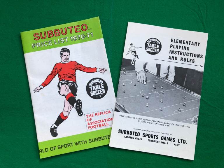 Subbuteo «La Leyenda Vintage» Arsenal - Subbuteo Fútbol Mesa Victoria