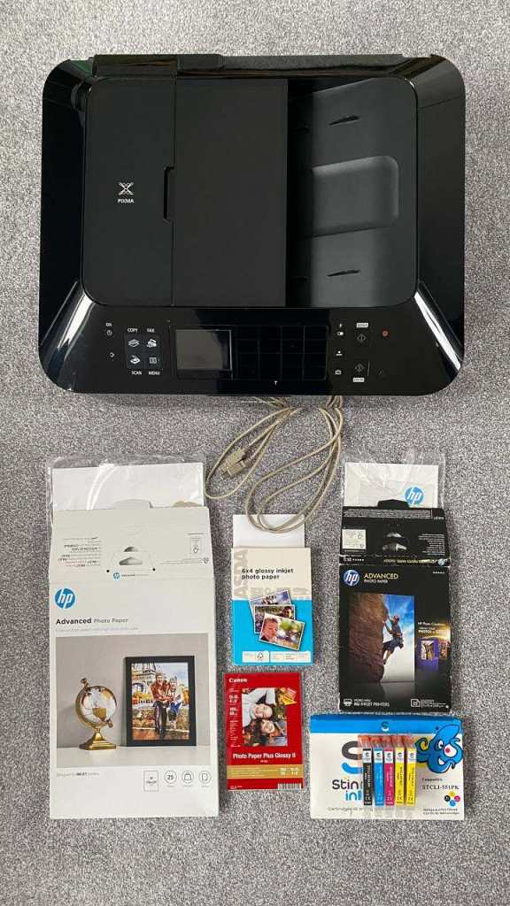 Canon PIXMA MX925 A4 Multifunction Printer **WITH CARTRIDGES AND SPARES + PHOTO PAPER**