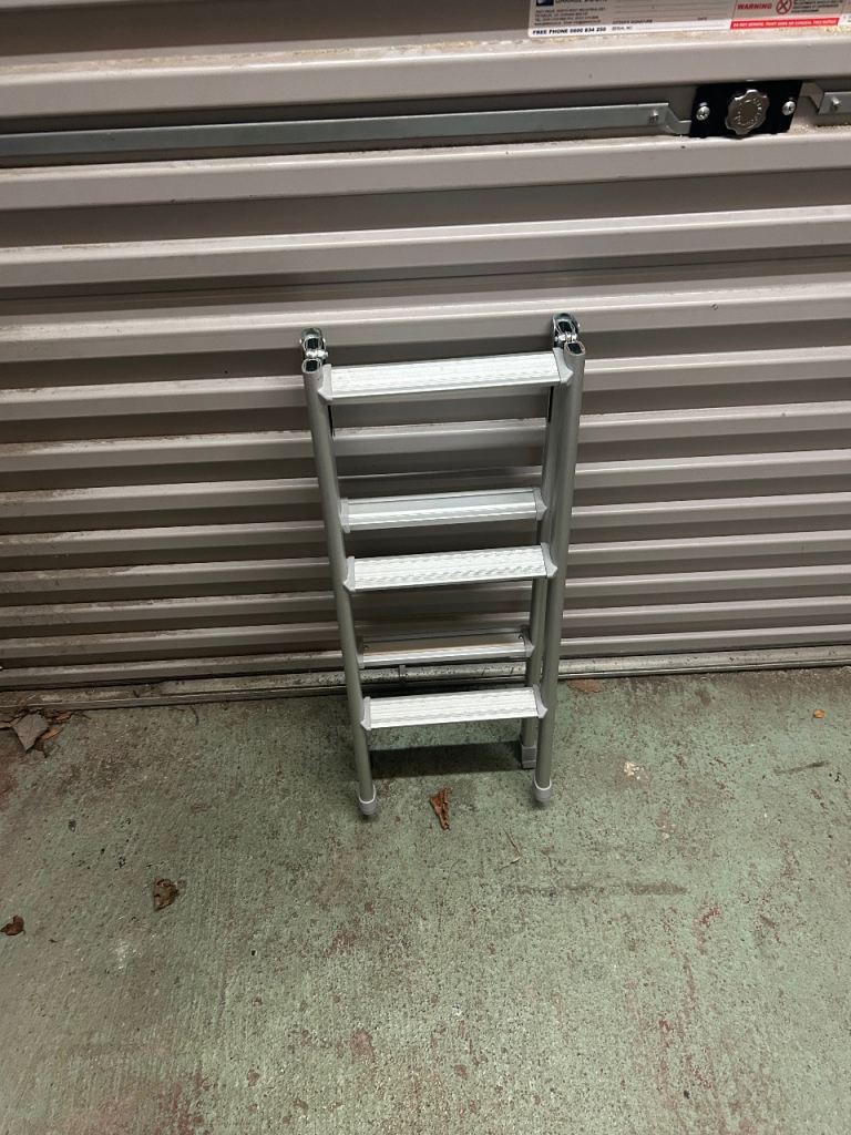 Motorhome & campervan folding bunk ladder 1480mm / 740mm ideal space saver