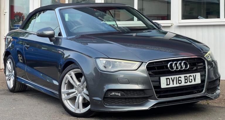 2016 Audi Cabriolet 2.0 TDI S line Convertible 2dr Diesel Manual Euro 6 (s/s) (Nav) (150 ps) Conv...