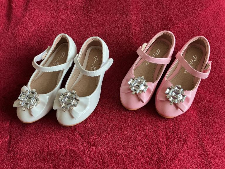 Children’s Party Shoes- Pink or White