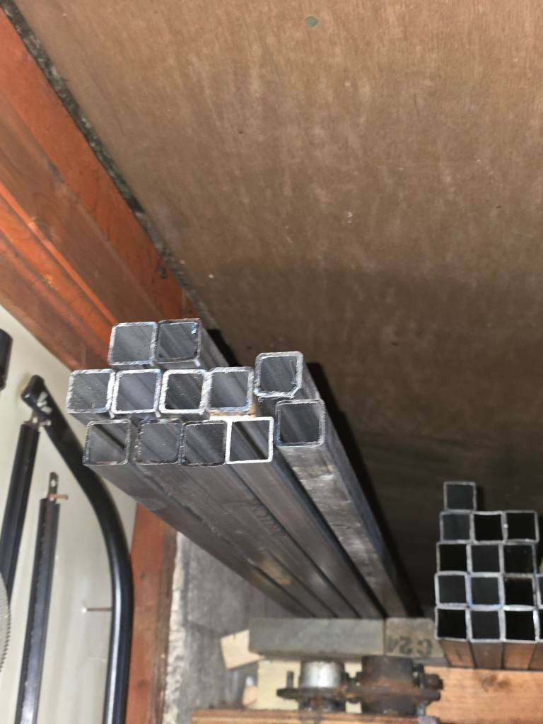 Box Section steel 25mm x 25mm x 3mtr